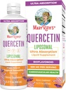 MaryRuth Orgânicos Quercetin □ Açúcar Livre □ Líquido Quercetin 500mg Imune Suporte para Adultos □ Inflamação Suplemento □ Defesa Imune □ Saúde Celular Vegan □ Não-GMO □ Gluten Livre □ 15.22 Fl Oz