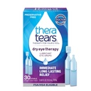 TheraTears Seca Terapia Ocular Lubrificante Colírio para Olhos Secos, Preservativo Colírio Livre, 30 Frascos de Uso Único