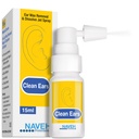 NAVEH PHARMA® CleanEars (Ação rápida do spray de remoção de cera de ouvido) quebra para baixo e dissolve cera de ouvido em apenas 1 tratamento (Clinicamente provado para ser 300% mais eficaz W / óleo mineral)