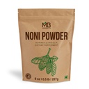 MB Herbals Noni Powder 8 onças □ 227g (0, 5 lb)