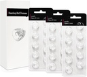 Abra cúpulas de 8mm de ajuda auditiva para Minifit Oticon, suprimentos de aparelho auditivo Oticon, peças de substituição Acessórios cúpulas de Oticon Universal para aparelhos auditivos Kits de limpeza (30 Pcs)