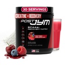 Post JYM Active Matrix - Pós-treino com BCAA, Glutamina, Creatina HCL, Beta-Alanine, e mais JYM Supplement Science Fruit Punch, 30 Servings