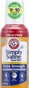Simplesmente saudável Adulto Nasal Mist, Alergia e alívio sinusal, Força extra, 4.6 Fl Oz, Multi cor