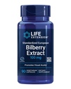 Extensão de Vida Extrato de Bilberry europeu padronizado, 100 mg, MirtoSelect® Vaccinium myrtillus, Saúde dos olhos, Circulação, Lubrificação, Sem glúten, Não-GMO, Vegetariano, 90 Cápsulas