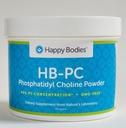 HB-PC Fosfatidil Choline-40%, 300 g, Pó sem OGM (HBPC) Órgãos felizes