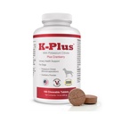 K-Plus Potássio Citrate Plus Cranberry Supplement for Dogs - ITU Remedy Chewable Tablets - Suporta saúde da bexiga - para cada raça de cão (100 tabs)