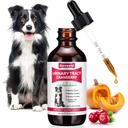 Tratamento de ITU do cão, Xsvseie Urinária Trato Drops para cães Tratamento de Infecção Urinária Natural Tratamento gotas Suplemento de ervas naturais com cranberry Bladder Saúde para cães Todas as raças