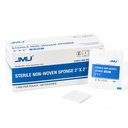 JMU 100 Embalagem Esponjas de gaze estéril 2x2, 8 camadas Altamente absorvidas Não- Woven Esponjas de gaze estéril