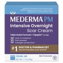 Mederma PM Intensive Overnight Scar Cream - Tratamento avançado da cicatriz com Tripeptol, funciona enquanto você dorme