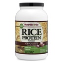 NutriBiotic – Chocolate Rice Protein, 3 Lb (1.36kg) ou Baixo Carbo, Vegetarian & Keto-Friendly Raw Protein Powder (Grown & Processed Sem Produtos Químicos, OGM ou Glúten)