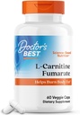 Médicos BEST L-Carnitina Fumarato, Ajuda a queimar gordura do corpo, Não-GMO, Glúten livre, Soja livre, Vegan 60 Veggie Caps