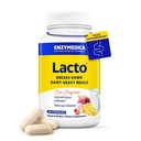 Enzimedica Lacto, Pílulas avançadas de lactase para o suporte de leite, Ajuda a quebrar Lactose, Caseína e gordura, Pílulas de alívio de leite, Vegan, 30 Cápsulas