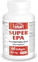 Superesmart - Super EPA 855mg por dia (Alta Força) - Suplemento de óleo de peixe EPA - Concentrado natural de Omega 3 - Ácido EicosaPentaenóico