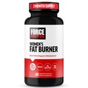 FORCE FACTOR Mulheres gordo queimador, reforço do metabolismo, e peso-perde suporte suplemento, chá verde gordura queimador peso-perde pílulas para ajudar com energia, dieta, e exercício, Vegan, Não-GMO, 60 Cápsulas