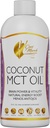 Cocó March N.M.D MCT Oil - Intermittent Fasting Support, Metabolismo, Brain Power Boost, Energia Natural de Coconut, Livre de glúten, Dairy, Soy, Vegan & Keto-Friendly, 32 Fl Oz