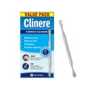 Limpadores de ouvido Clinere, Limpador de canal suave e Ferramenta de remoção de cera de ouvido, Itch Alief, Esfolia, 36 Contagem