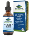 Puro Botânicos Montanha St Johns Wort Tintura – Kosher líquido St. John’s Wort extrato sem álcool 500mg Vegan Suplemento