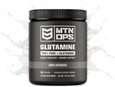 MTN OPS L-Glutamina em pó 60 Servings / 300g de L-Glutamina 100% puro para recuperação muscular, sem sabor + 5g por serviço