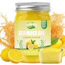 ACEYO (12 OZ) Irish Sea Moss Gel orgânico Raw Vegan limão sabor 102 Vitaminas e minerais Selvagem Colhida Não-GMO Imune defesa reforço Thyroid Digestive Support