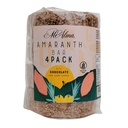 Mi Alma, 4 BAR PACK Amaranth Bar com Chocolate e flocos de milho PREMIUM, Barra de Amaranto con Chocolate, Super Comida, Gluten Free, Sadio Snack, 8.4 onças
