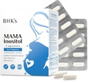Suplemento de fertilidade pré-gestacional da BHK, equilíbrio hormonal e suporte saudável da função ovariana para mulheres, ciclos regulares com inositol, 60 cápsulas