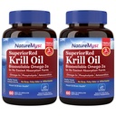 Óleo de Krill Antártico 1000 mg Softgels, Óleo de Krill Omega-3s, EPA, DHA, Astaxantina & Fosfolipídios, Saúde do Coração, 120 Softgels, Não-GMO, Sem glúten, Feito nos EUA