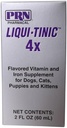 Liqui-Tínico 4x Suplemento de Vitamina e Ferro para Cães, Gatos, Filhotes e Gatinhos, 2 onças.