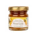 Mel orgânico Shiva com pólen de abelha Enriquecido a 2% Royal Jelly (50g) - Fonte Orgânica Premium - Mel cru inalterado com infusão Royal Jelly para bem-estar Holístico