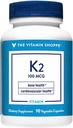 Vitamina Shoppe Vitamina K2-100 MCG (90 Cápsulas Vegetarianas)