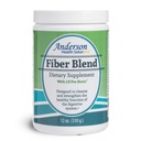 Mistura de fibra Anderson com LB Prebiótico, Premium todo o suplemento de fibra natural, psilium e pectina da maçã, pó de fibra, limpeza do cólon, suporta gut saudável e colesterol 12 onças