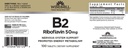 Moinho de vento Vitamina B-2 50 mg Comprimidos - 100 ea (2 Embalagem)