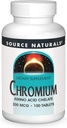 Fonte Naturals, Inc. Chromium Quelate 200mcg 100 Comprimido