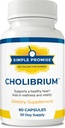 Promessa Simples - Colibrium - Suplemento de Cogumelo com Mane Leões - Suporte de Coração e Colesterol, 60 Cápsulas
