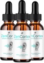 ZenCortex Tinnitus Orear Drops - ZenCortex 24, Zen Cortex Liquid Drops, ZenCortex Reviews, ZenCortex Drops para alívio do ouvido (3 Pacote - 3 Mês de Fornecimento)