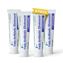 Globo (4-Pack) Lidocaína Primeiros Socorros Antibiótico Pomada 1 Oz - Alivio de dor de força máxima & Proteção Infecção - Numbs Pele Rápido com Lidocaína - Uso de Emergência & Proteção Infecção