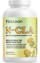 Fit & Lean N-CLA, Suplemento de perda de peso, Reduz a gordura da barriga melhor do que CLA, Aumentar o metabolismo, Suporta o músculo Lean, Estimulante Livre, Ácido Linoleico Não Conjugado, 120 Servings (Packaging May Vary)