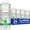 Padrão Pediátrico completo 1.4mL, Shake Nutricionalmente Completo Baseado em Plantas, Fórmula de Alimentação de Tubos, Vanilla Flavor, 24 Pack