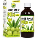 Básico Ayurveda Aloe Amla Mix Juice mistura de Aloe Vera & Amla Fruit , primeira imprensa suco virgem , planta-baseada diária , Vegan & não-GMO , 16.23 Fl Oz (Pacote de 2)