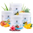 Sim, podes! Aloe Vera Powder Drink Mix - Hydration Booster Infundido com puro extrato orgânico Aloe Vera - Delicious Flavors - Made in USA - Antioxidant Rich - Vatiety Flavor - 40 Servings Per Canister (4 Pack)