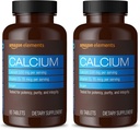 Elementos Cálcio Plus Vitamina D2, 65 Comprimidos (2 Mês de Abastecimento) (Pacote de Maio) (Pacote de 2)