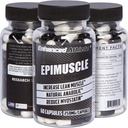 Epimusculo de Atleta Melhorado - Anabólica Natural, Aumentar a Massa Lean, Reduzir a Miostatina, 250mg Epicatequina Pura/ 60 Cápsulas