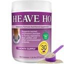 Heave Ho Horse Nutritional Supplement for Breathing Allergies, DPOC, Tosse 30 Servings Sugar-Free Apple