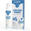 Spray oral de curcumina - Uma mistura natural com curcumina, Piperine, extrato de gengibre, Punch Tulsi, e mel de Manuka, 30ml 1 fl. oz, 60 dias de fornecimento