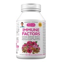 Echinacea, Goldenseal, Vitamina C, Astragalus, Berberine, Mistura de Cogumelo, Groselha preta. Apoia e promove o sistema imunológico e defesas naturais