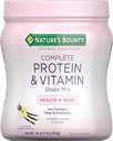 Soluções Optimais de recompensa da natureza Pó de proteína com vitamina C