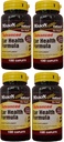 Mason Natural Advance Ear Health Fórmula Bioflavonoids Plus 100 Caplets por embalagem de 4 Total 400 Caplets