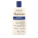 Loção concentrada Aveeno Anti-Itch com Calamina e Triplo Complexo de Aveat, protetor da pele para rápida ação Itch alívio da hera venenosa, mordidas de insetos, varicela, e comichão alérgica, 4 fl. oz