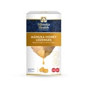 Manuka Health Manuka Honey Lozenges – 15 Lemon e Ginger Flavored Lozenges – Natural Throat Lozenges Infundido com mel cru Manuka e Vitamina C para apoio imunológico
