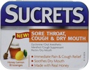 Garganta Dolorosa e Tosse de Sucre Lozenges (Lemon de mel) 18 Count Cada pacote de 2