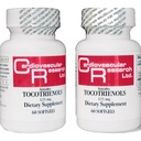 Pesquisa Cardiovascular 120 Softgels 125 mg Vitamina E Annatto Tocotrienols Pure DeltaGOLD, 90% Delta e 10% Gamma, 2 Garrafas 60 Geles Macios Cada (ANNATOC)
